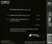 Ottorino Respighi (1879-1936): Brasilianische Impressionen, Super Audio CD