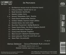 Orphei Drängar - De Produndis (Sacred Music For Male Choir), Super Audio CD