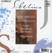 Jean Sibelius (1865-1957): Symphonien Nr.1-7, 3 Super Audio CDs