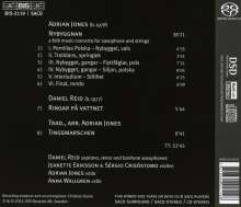 Adrian Jones (geb. 1978): Folk Music-Konzert für Saxophon &amp; Streicherensemble "Nybyggnan", Super Audio CD