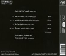 Aaron Copland (1900-1990): Billy the Kid - Ballettsuite, Super Audio CD