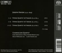 Joseph Haydn (1732-1809): Streichquartette Nr.34-36 (op.20 Nr.4-6), Super Audio CD