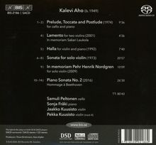 Kalevi Aho (geb. 1949): Kammermusik, Super Audio CD