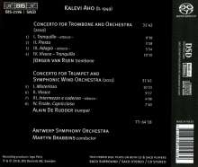 Kalevi Aho (geb. 1949): Posaunenkonzert, Super Audio CD