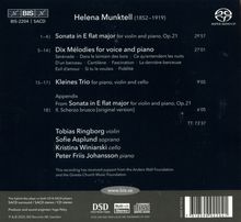 Helena Munktell (1852-1919): Violinsonate Es-Dur op.21, Super Audio CD