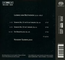 Ludwig van Beethoven (1770-1827): Klaviersonaten Nr.31 &amp; 32, Super Audio CD