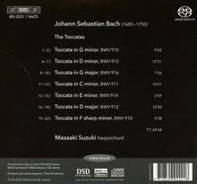 Johann Sebastian Bach (1685-1750): Toccaten BWV 910-916, Super Audio CD