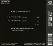 Allan Pettersson (1911-1980): Symphonien Nr.5 &amp; 7, Super Audio CD