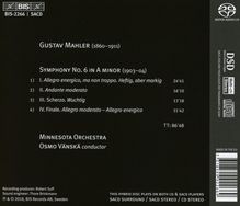 Gustav Mahler (1860-1911): Symphonie Nr.6, Super Audio CD