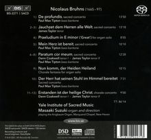 Nicolaus Bruhns (1665-1697): Kantaten &amp; Orgelwerke Vol.1, Super Audio CD