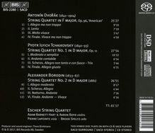 Escher String Quartet - Dvorak / Tschaikowsky / Borodin, Super Audio CD