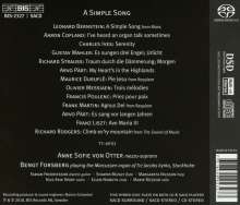 Anne Sofie von Otter - A Simple Song, Super Audio CD
