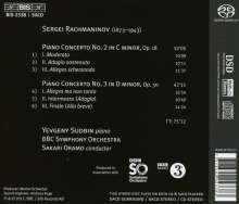 Sergej Rachmaninoff (1873-1943): Klavierkonzerte Nr.2 &amp; 3, Super Audio CD