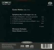 Gustav Mahler (1860-1911): Symphonie Nr.1, Super Audio CD