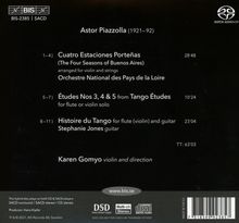 Astor Piazzolla (1921-1992): Die 4 Jahreszeiten für Violine &amp; Streicher, Super Audio CD