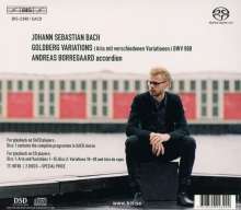 Johann Sebastian Bach (1685-1750): Goldberg-Variationen BWV 988 für Akkordeon, 2 Super Audio CDs