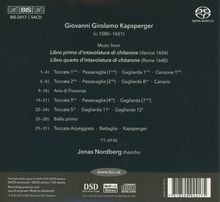 Giovanni Kapsberger (1580-1651): Intavolatura di Chitarone, Super Audio CD