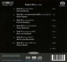 Kalevi Aho (geb. 1949): Kammermusik "Solo", Super Audio CD