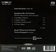 Anton Bruckner (1824-1896): Symphonie Nr.3, Super Audio CD