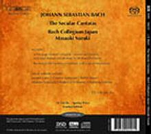 Johann Sebastian Bach (1685-1750): Sämtliche weltliche Kantaten (BIS-SACD-Edition), 10 Super Audio CDs