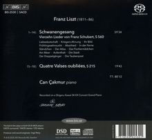 Franz Schubert (1797-1828): Schwanengesang für Klavier (Transkription von Franz Liszt), Super Audio CD