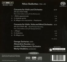 Nikos Skalkottas (1904-1949): Violinkonzert, Super Audio CD
