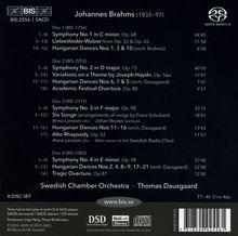 Johannes Brahms (1833-1897): Symphonien Nr.1-4, 4 Super Audio CDs