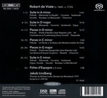 Robert de Visee (1650-1725): Pieces de Theorbe "Theorbo Solos", Super Audio CD