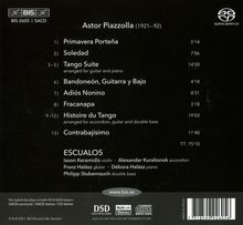 Astor Piazzolla (1921-1992): Histoire du Tango für Akkordeon, Gitarre &amp; Kontrabass, Super Audio CD