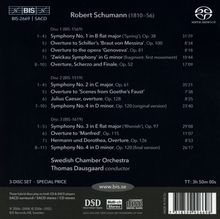 Robert Schumann (1810-1856): Symphonien Nr.1-4, 3 Super Audio CDs