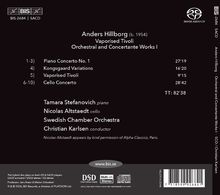 "Anders Hillborg (b. 1954) Vaporised Tivoli Orchestral and Concertante Works I. Tamara Stefanovich piano, Nicolas Altstaedt cello."