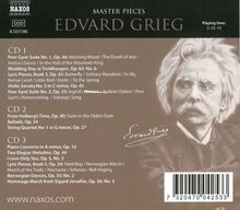Edvard Grieg (1843-1907): Master Pieces, 3 CDs