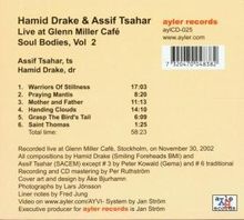 Hamid Drake &amp; Assif Tsahar: Live At The Glenn Miller Cafe, Stockholm, 30.11.2002, CD