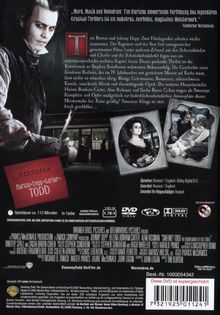 Sweeney Todd - Der teuflische Barbier aus der Fleet Street, DVD