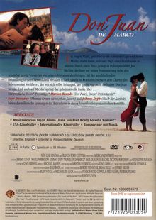 Don Juan De Marco, DVD