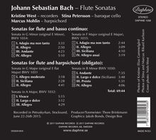 Johann Sebastian Bach (1685-1750): Flötensonaten BWV 1030-1032,1034,1035, CD