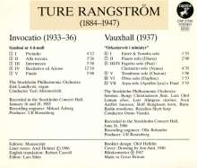 Ture Rangström (1884-1947): Symphonie Nr.4 "Invocatio", CD