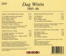Dag Wiren (1905-1986): Violinkonzert op.23, CD