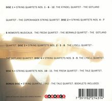 Hilding Rosenberg (1892-1985): Sämtliche Streichquartette, 5 CDs