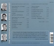 Sulkhan Tsintsadze (1925-1991): 19 Miniaturen für Streichquartett, CD