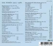 Dag Wiren (1905-1986): Sinfonietta op.7, CD