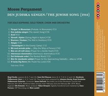 Moses Pergament (1893-1977): The Jewish Song, CD