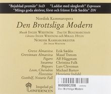 Inger Wikström (geb. 1939): Den Brottsliga Modern, CD