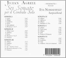 Johan Joachim Agrell (1701-1765): Sei Sonate Per Il Cembalo Solo, CD