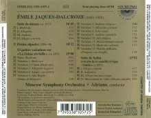Emile Jaques-Dalcroze (1865-1950): Suite de Danses, CD