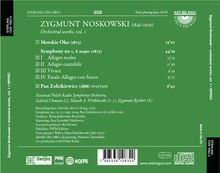 Zygmunt Noskowski (1846-1909): Orchesterwerke Vol.1, CD