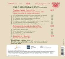Emile Jaques-Dalcroze (1865-1950): Tragedie d'amour (7 lyrische Szenen für Sopran &amp; Orchester), CD