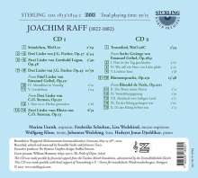 Joachim Raff (1822-1882): Lieder, 2 CDs