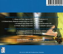 Cecilia Zilliacus &amp; Bengt Forsberg - Swedish Violin Treasures, CD