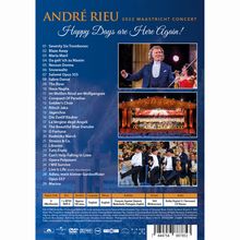 André Rieu (geb. 1949): Happy Days Are Here Again, DVD